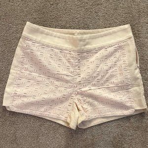 J.CREW • PALE PINK SHORTS • SIZE 2 •